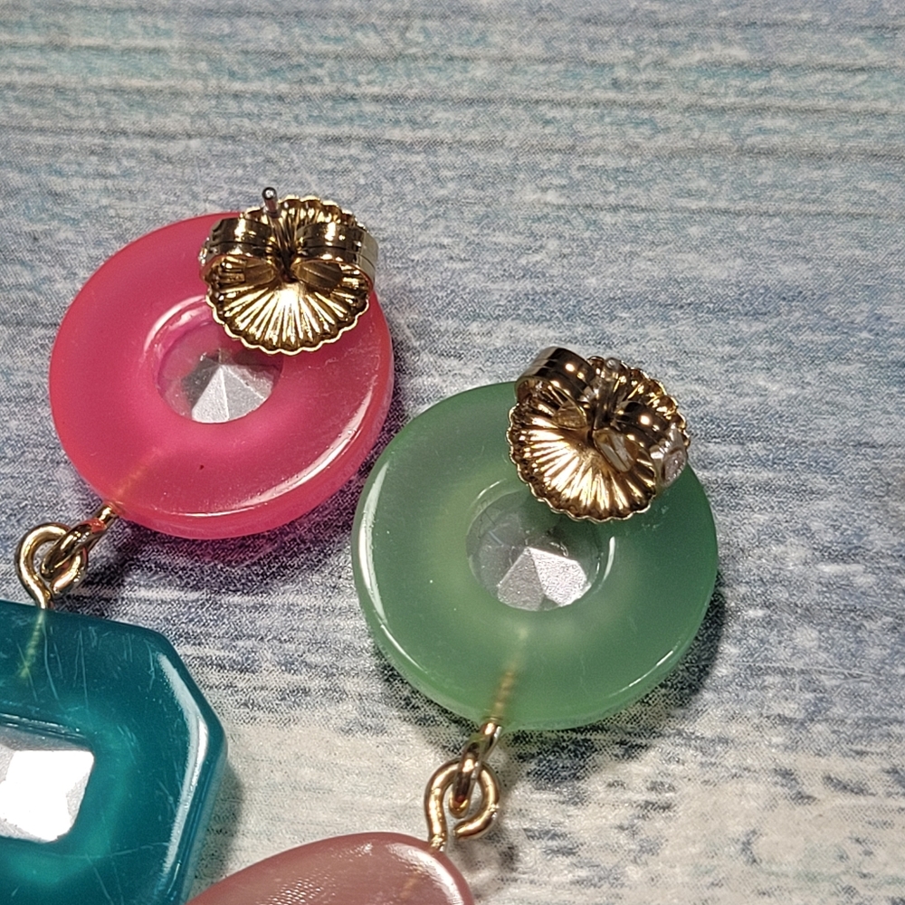 Gemma Layne Multicolor Statement Earrings - Picture 5 of 8